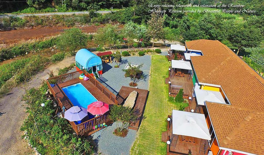 Rainbow Hwangto Pension Pyeongchang Exterior photo