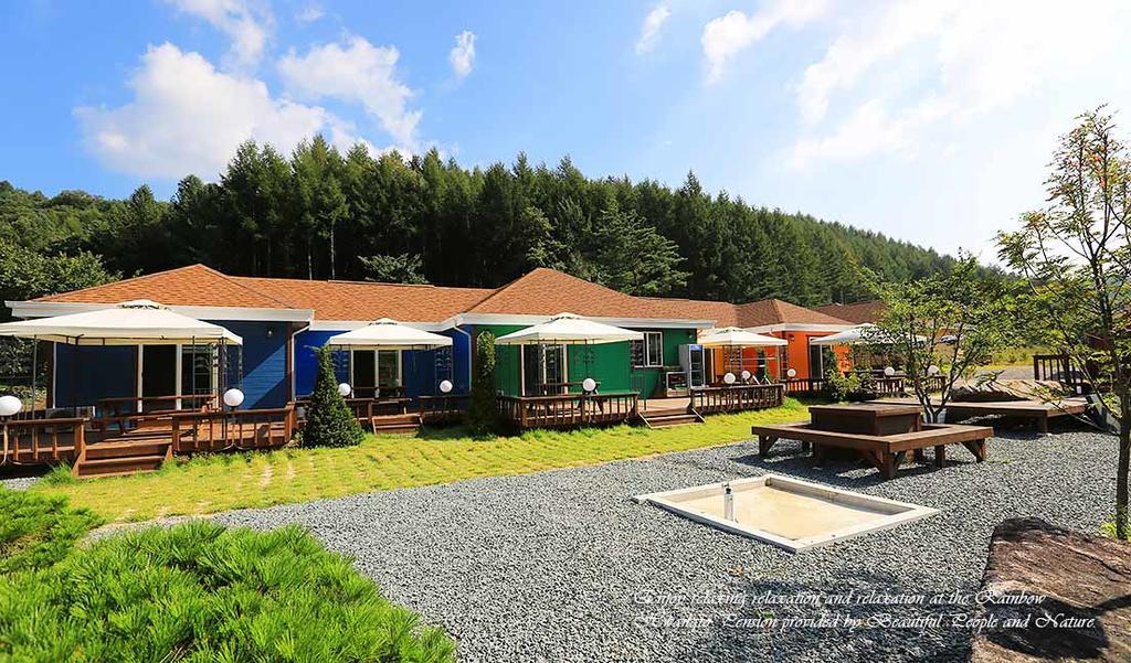 Rainbow Hwangto Pension Pyeongchang Exterior photo